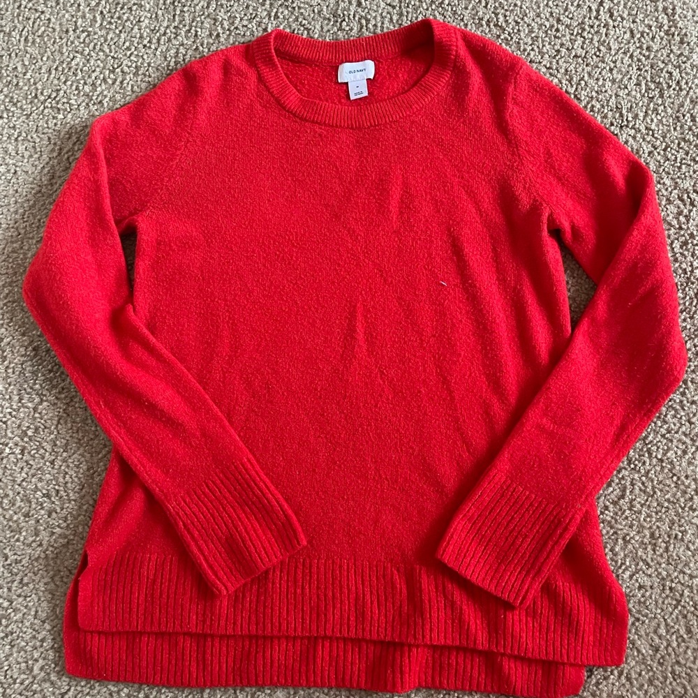 Red sweater